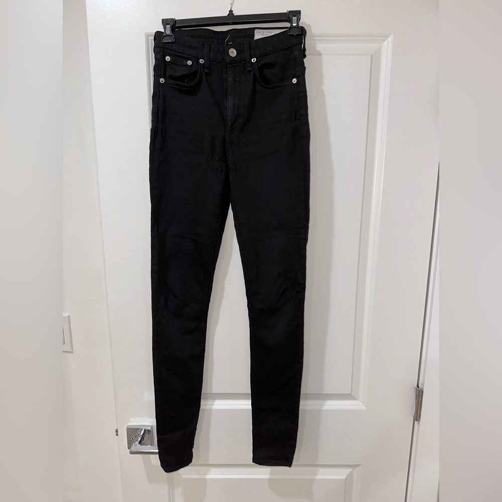 Rag & Bone Black Skinny Jeans